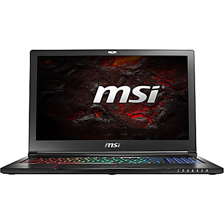 MSI GS63VR Stealth Pro-229 15.6" Gaming Notebook - 1920 x 1080 - Core i7 - 32 GB RAM - 1 TB HDD - 512 GB SSD - Aluminum Black - Windows 10 Pro - NVIDIA GeForce GTX1060 with 6 GB - In-plane Switching (IPS) Technology, True Color Technology - Bluetooth