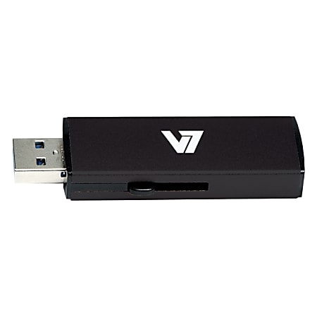 V7 32GB VU332GDR-BLK-2N USB 3.0 Flash Drive