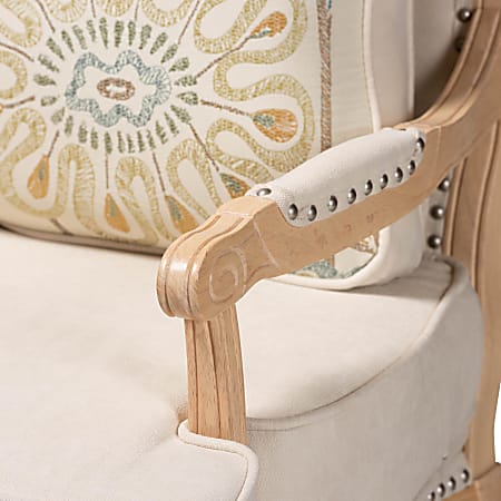 Baxton studio chavanon french sales accent chair