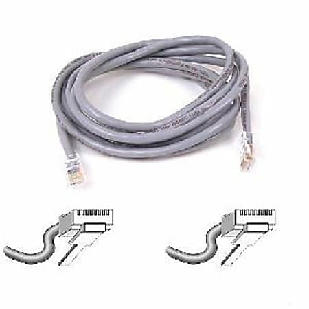 Belkin - Patch cable - RJ-45 (M) to RJ-45 (M) - 1.5 ft - UTP - CAT 5e - gray - for Omniview SMB 1x16, SMB 1x8; OmniView SMB CAT5 KVM Switch