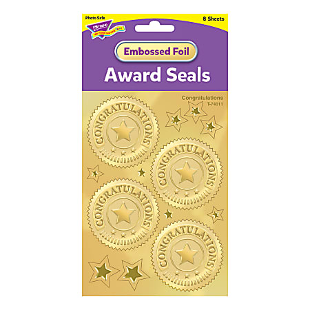 Gold Seal Stickers