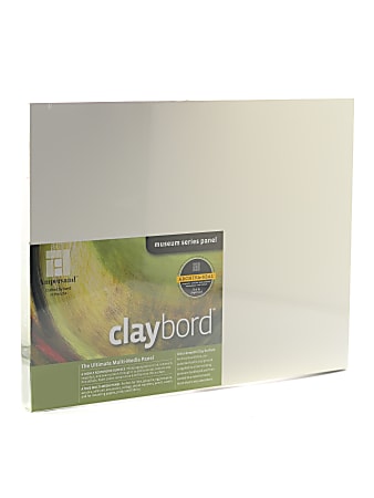 Ampersand Cradled Claybord, 12" x 16", 2"
