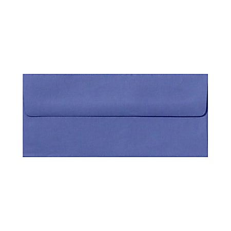 LUX #10 Envelopes, Peel & Press Closure, Boardwalk Blue, Pack Of 1,000