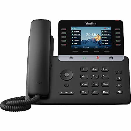 Yealink T74U IP Corded Phone, Total Qty 1