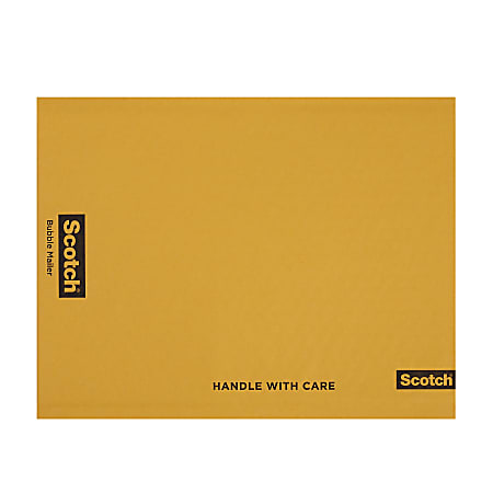 Scotch® Bubble Mailer, 9 1/2" x 13 1/2", Size #4, Case Of 25