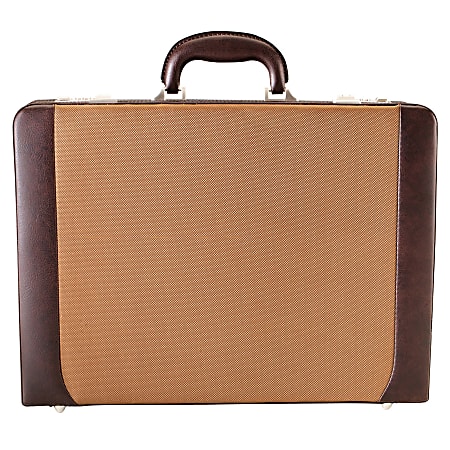 FORAY™ Computer Attaché Case, Brown