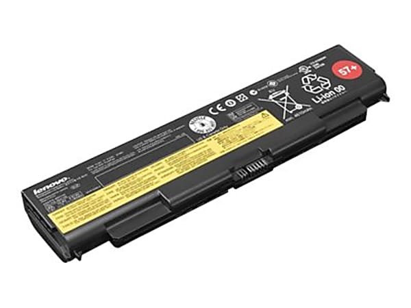 Lenovo Battery ThinkPad T440p 57+ 6 Cell - For Notebook - Battery Rechargeable - 5200 mAh - 57 Wh - 10.8 V DC