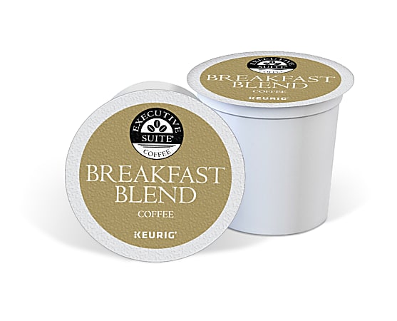 Breakfast blend coffee k cups top