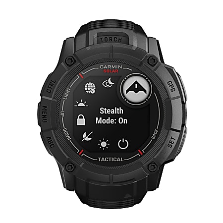 Garmin Instinct 2X Tactical Edition Solar Smart Watch Black - Office Depot