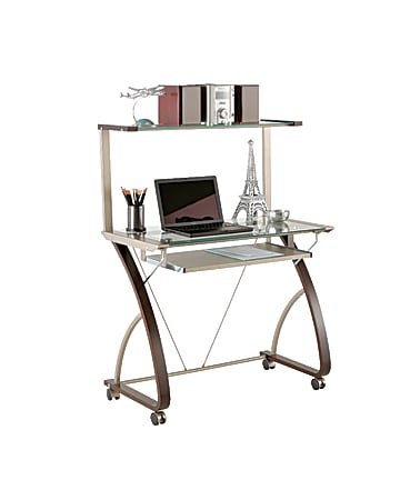 Realspace® Merido Computer Tower, Espresso/Silver