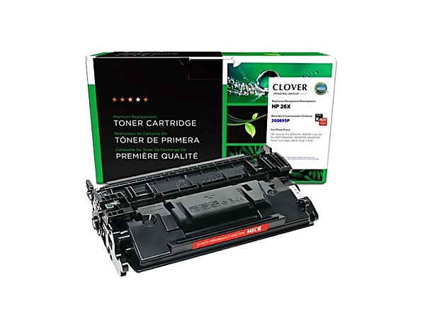 Office Depot® Brand Remanufactured High-Yield Black MICR Toner Cartridge Replacement For HP 26X, OD26XM