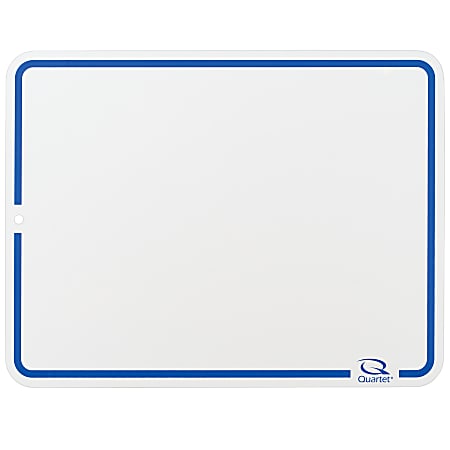 Quartet® Education Lap Unframed Melamine Dry-Erase Whiteboard Surface, 9" x 12", White