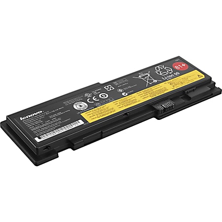 Lenovo Battery ThinkPad T430s 81+ 6 Cell - For Notebook - Battery Rechargeable - 11.1 V DC - 44 Wh - Lithium Ion (Li-Ion)