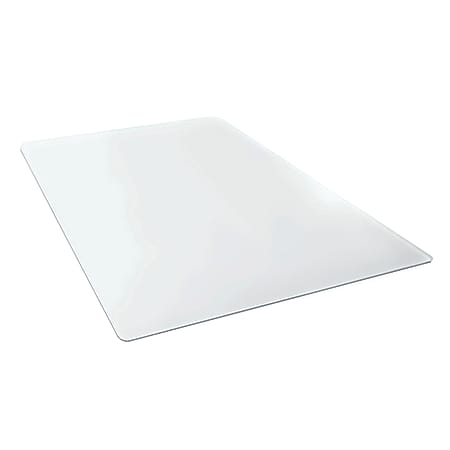 Mammoth Office Products APET Office Chair Mat For Hard Floors, 29” x 47”, Clear