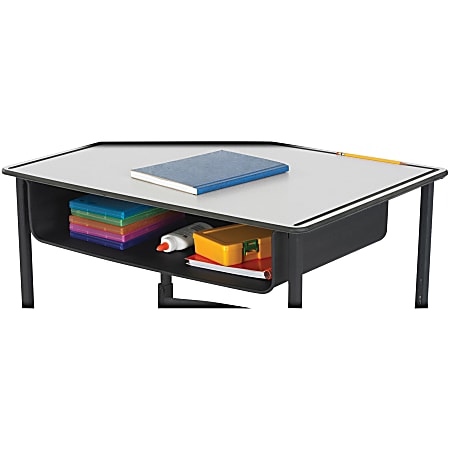 Safco® Book Box For AlphaBetter® Adjustable-Height Stand-Up Desk, Black