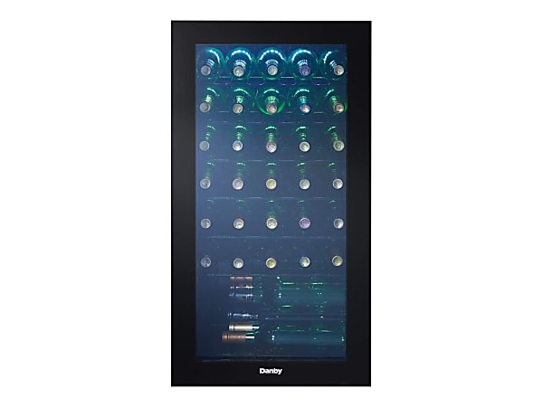 Danby DWC036A2BDB-6 - Wine cooler - width: 17.5 in - depth: 19.7 in - height: 33.5 in - black