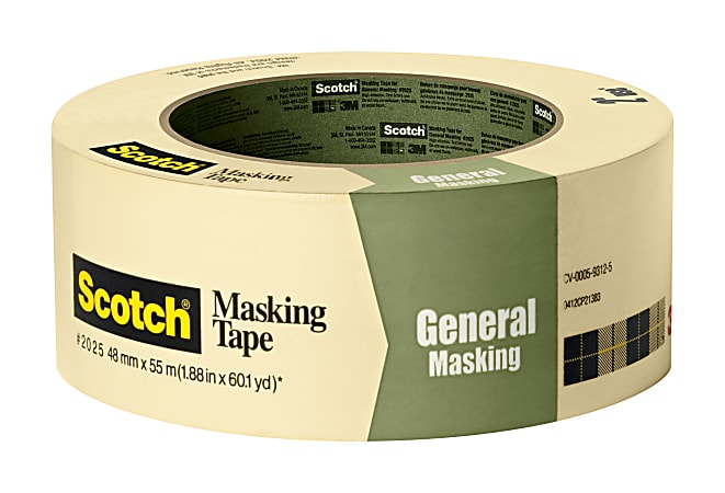 Scotch 234 General Purpose Masking Tape 12 x 2160 - Office Depot