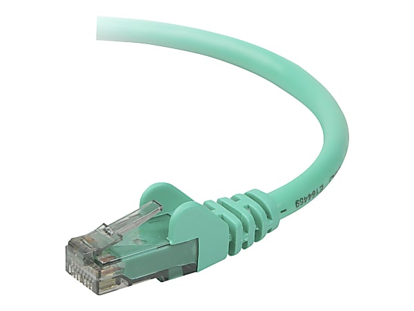 Belkin - Patch cable - RJ-45 (M) to RJ-45 (M) - 14 ft - UTP - CAT 5e - snagless - green - for Omniview SMB 1x16, SMB 1x8; OmniView SMB CAT5 KVM Switch