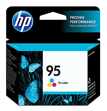 HP 95 Tricolor Original Ink Cartridge With Vivera Ink, C8766WN