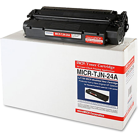 acortar tela Una efectiva MicroMICR TJN 24A HP Q2624A Black MICR Toner Cartridge - Office Depot