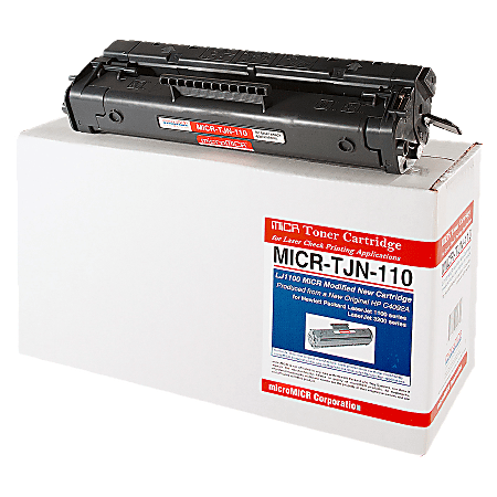 MicroMICR TJN-110 (HP C4092A) Black MICR Toner Cartridge