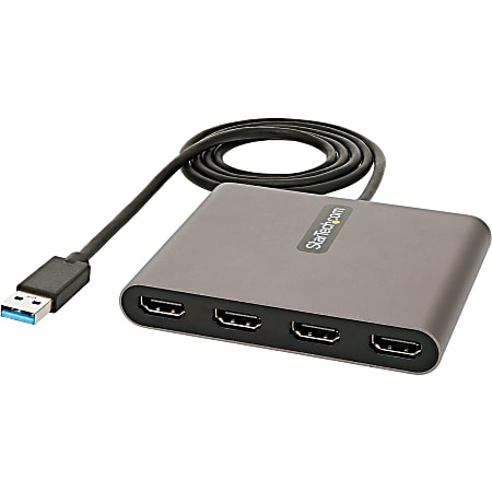 StarTech.com USB 3.0 To 4 HDMI Adapter /