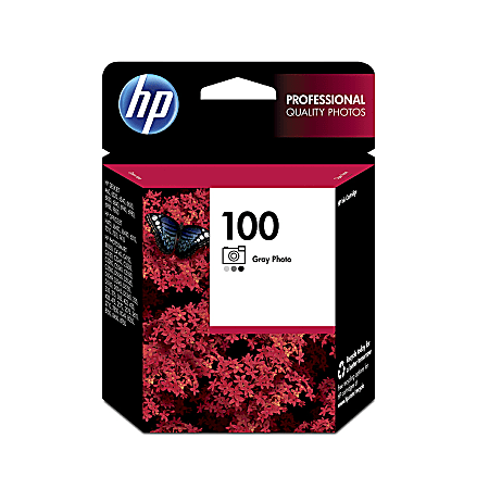 HP 100, Photo Gray Original Ink Cartridge (C9368AN)