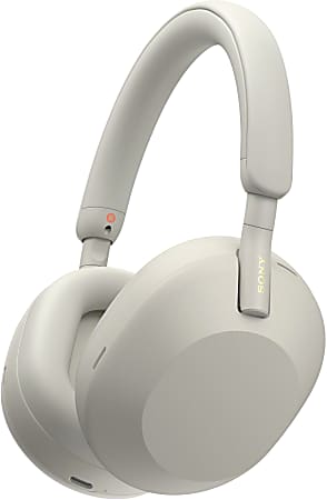 Sony® Wireless Premium Noise-Canceling Headphones, Silver, WH1000XM5/S