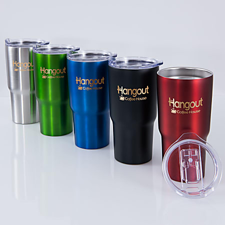 Stainless Steel Travel Tumbler 20oz - Office Depot