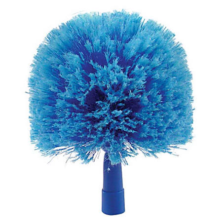 Carlisle Flo-Pac Round Soft-Flagged Duster, 9", Blue