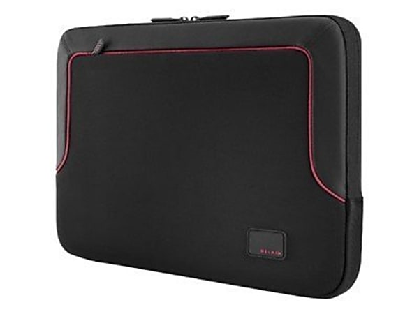 Belkin EVO Carrying Case (Sleeve) for 10" Notebook - Black, Red