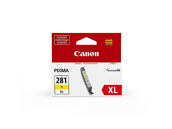 2036C001 (CLI-281) ChromaLife100 Ink, Yellow