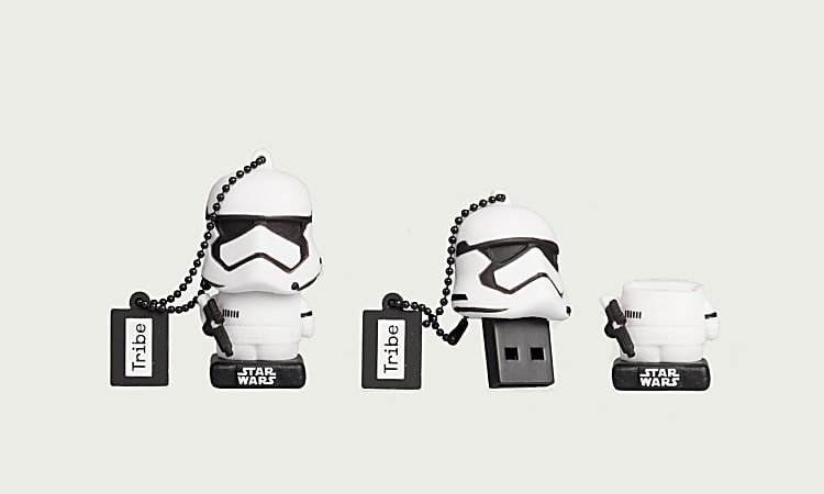 Tribe Star Wars USB 2.0 Flash Drive, 16GB, Stormtrooper, FD030513