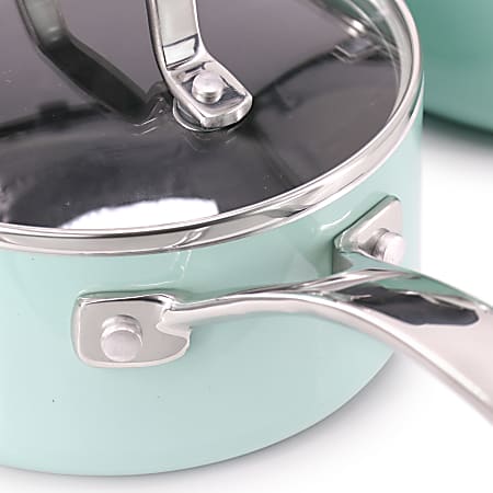 Martha Stewart Lockton 14 Piece Ceramic Nonstick Aluminum Cookware