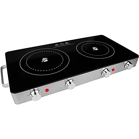 Brentwood TS-382 Burner - Burner - GrateStainless Steel, Ceramic, Glass