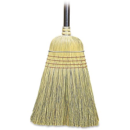 Genuine Joe Warehouse Broom - Corn Fiber Bristle - 38