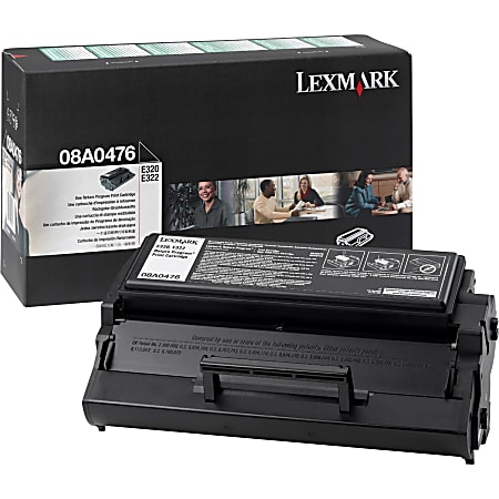 Lexmark™ 08A0476 Return Program Black Toner Cartridge