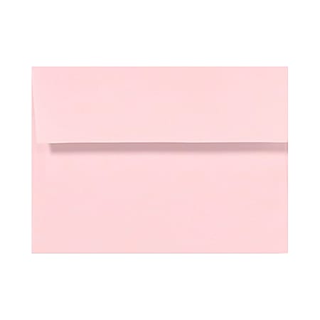 LUX Invitation Envelopes, A7, Peel & Stick Closure, Candy Pink, Pack Of 250