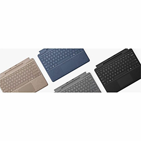 Microsoft Surface Pro Keyboard with Pen Storage Sapphire Notebook