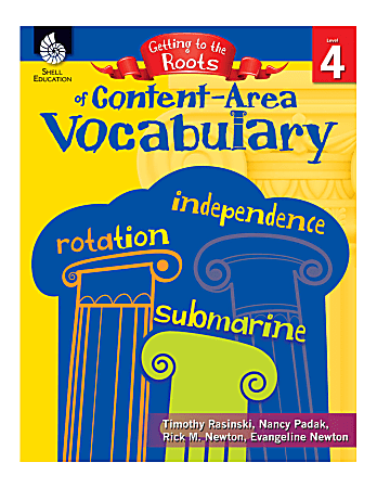 Shell Education Getting To The Roots Of Content-Area Vocabulary, Grade 4