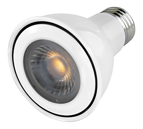 Euri Dimmable LED Bulbs PAR20 7 3000 KelvinWarm White 500 Lumens Pack Of 6 Light Bulbs - Office Depot