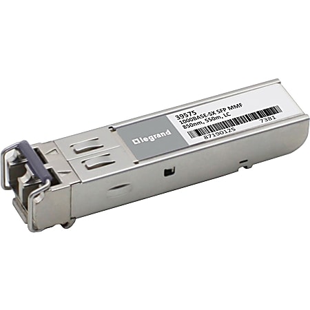 C2G NETGEAR AGM731F compatible 1000Base-SX SFP Transceiver (MMF, 850nm, 550m, LC) - For Data Networking, Optical Network - 1 x 1000Base-SX, SFP, Duplex LC MMF, 850nm, 550m, AGM731F
