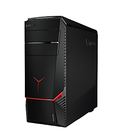 Lenovo™ IdeaCentre® Y700 Desktop PC, Intel® Core™ i7, 16GB Memory, 1 TB Hard Drive/128GB Solid State Drive, Windows® 10 Home