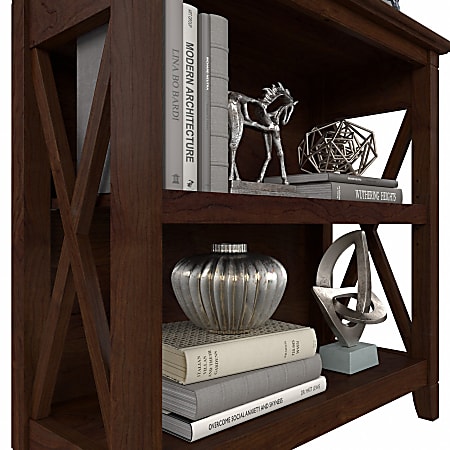 Small top cherry bookcase