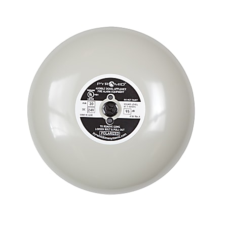 Pyramid™ TimeTrax Accessory Bell, With 6" Diameter