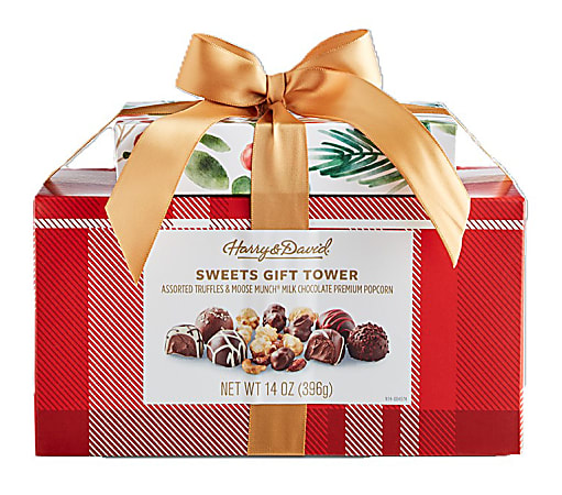 Harry & David Sweets Gift Tower, Assorted Chocolates, 2 Boxes, 14 Oz