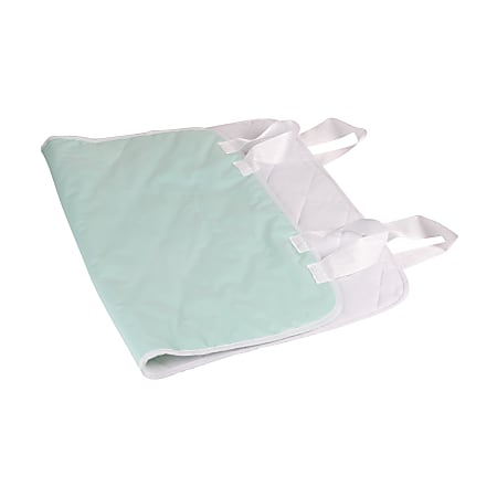 4-Ply Quilted Reusable Bed Pad with Turn Straps 28 x 36