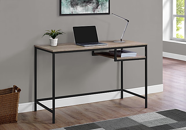 Hanging computer deals table