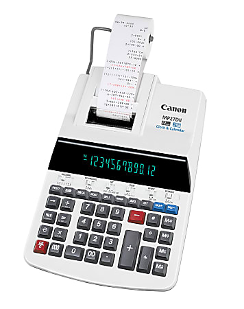 Canon MP27DII Printing Calculator, Gray