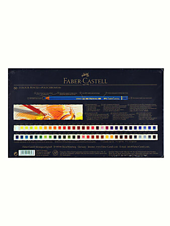 Faber-Castell Polychromos Colored Pencils, Set Of 60